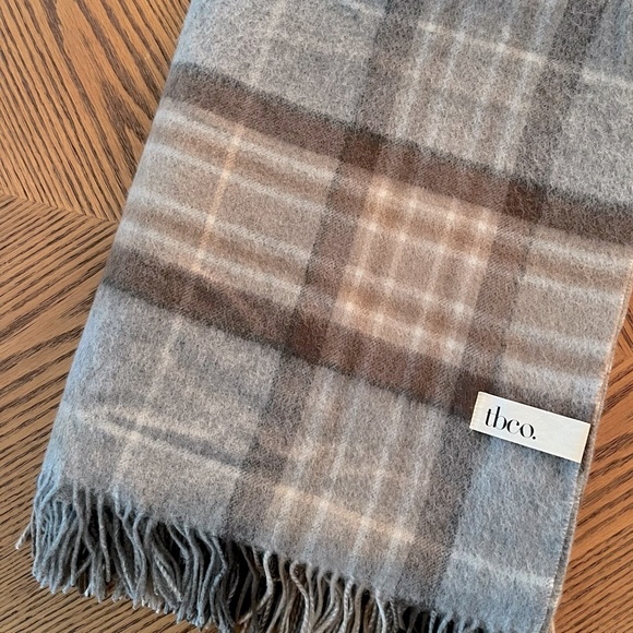 NEW! TBCo Tartan Lambswool Blanket - Mackellar Tartan - Picture 1 of 9